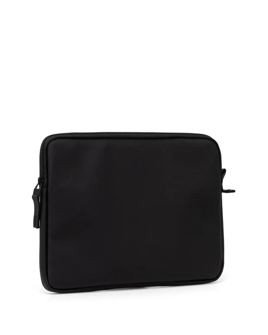 Rains Black Logo-Embossed Laptop Case
