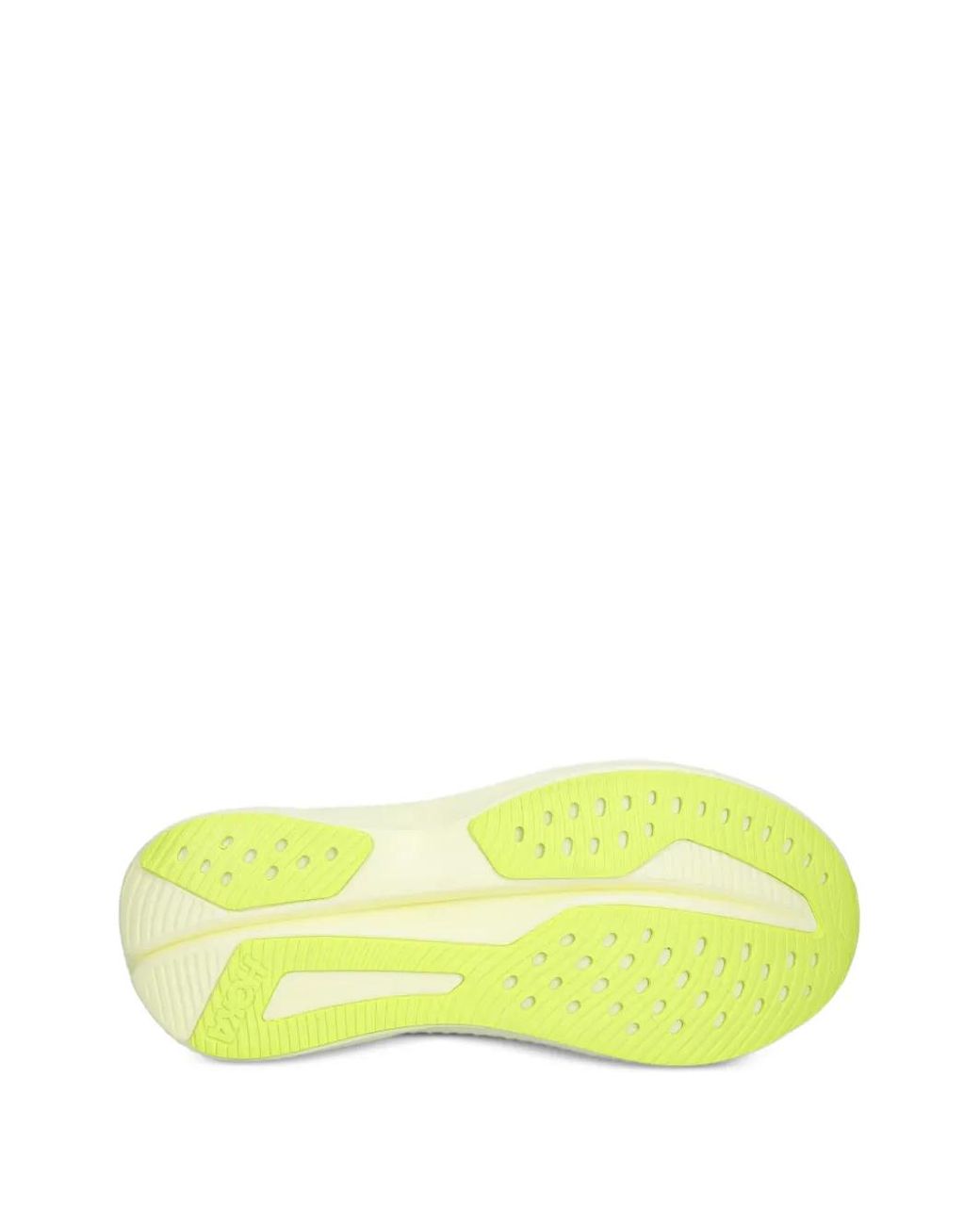Hoka One One White Mach 6 Logo-Print Sneakers