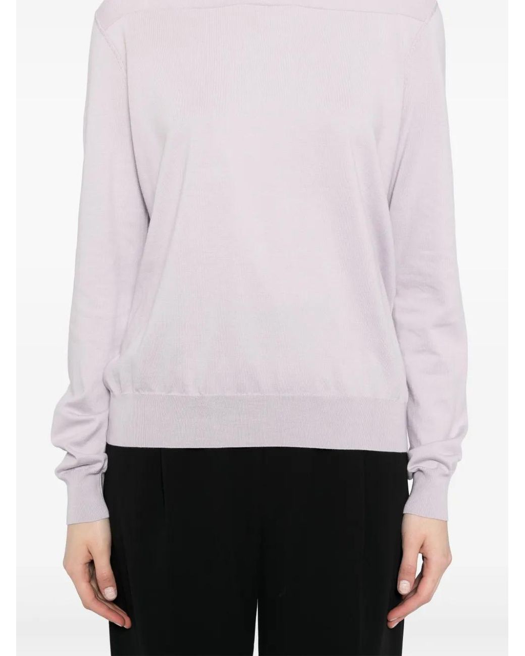 Jil Sander Pink Superfine Sweater