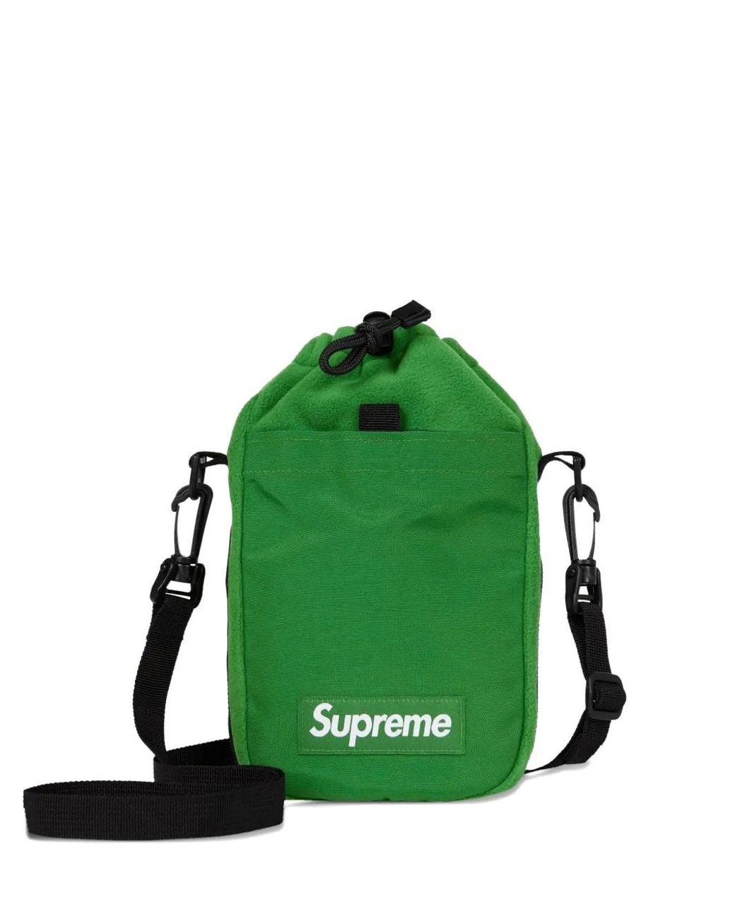 Supreme Polartec Sling Bag in Green for Men | Lyst