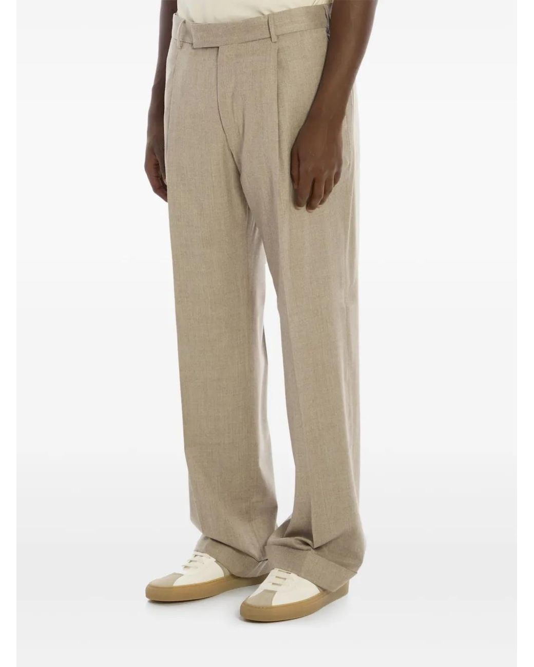 PT Torino Natural Edge Trousers for men