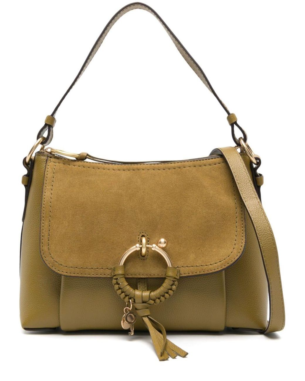 See By Chloe Small Joan Leather Crossbody Bag Women s Cotton leather in Natural Lyst Australia