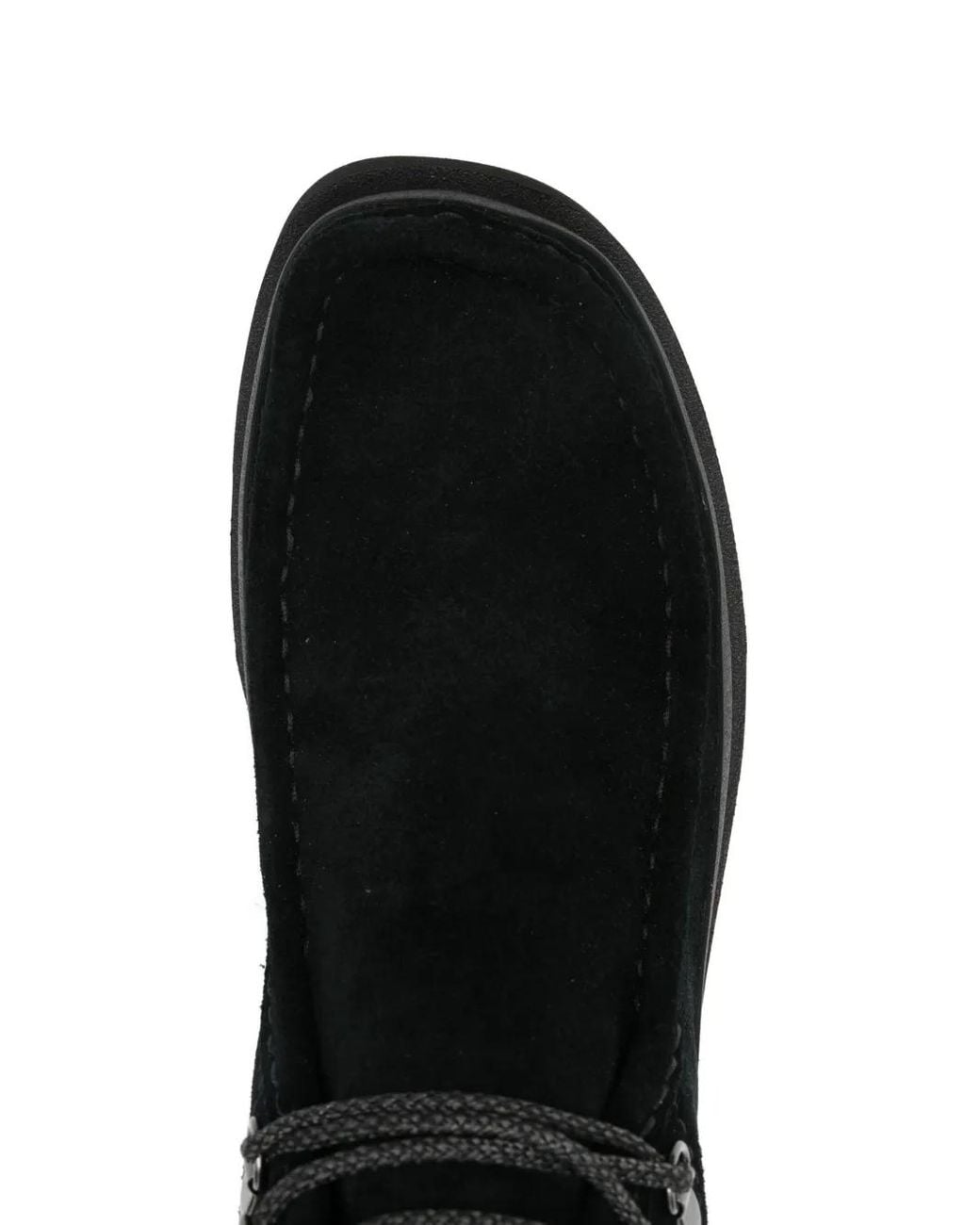 Clarks Black 35Mm Wallabee Ftr2 Hi Lace-Up Boots for men