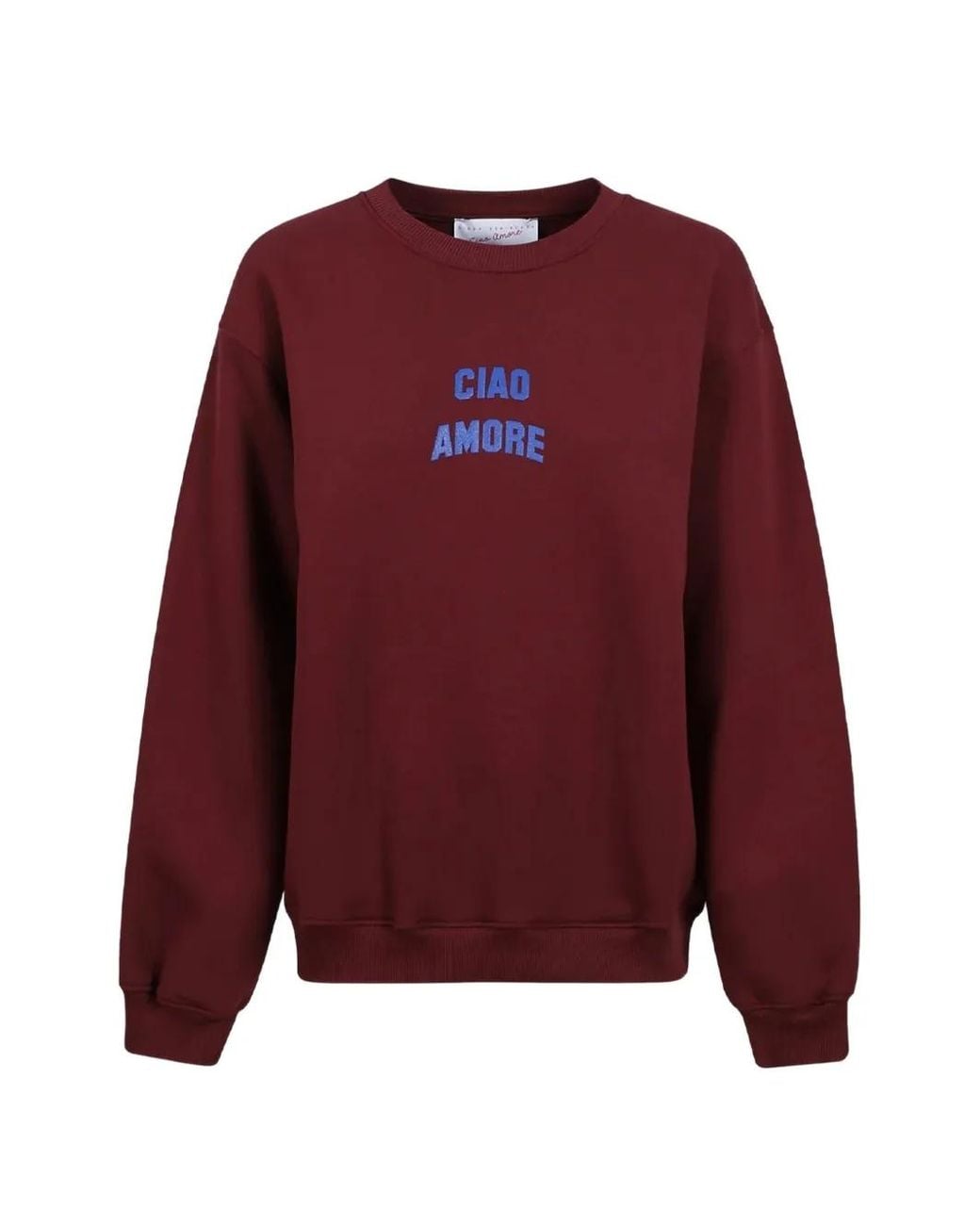 Giada Benincasa Red Ciao Amore Sweatshirt