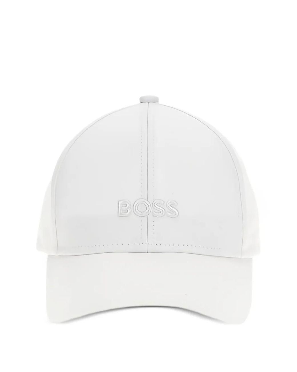 HUGO White Zed Logo Cap for men