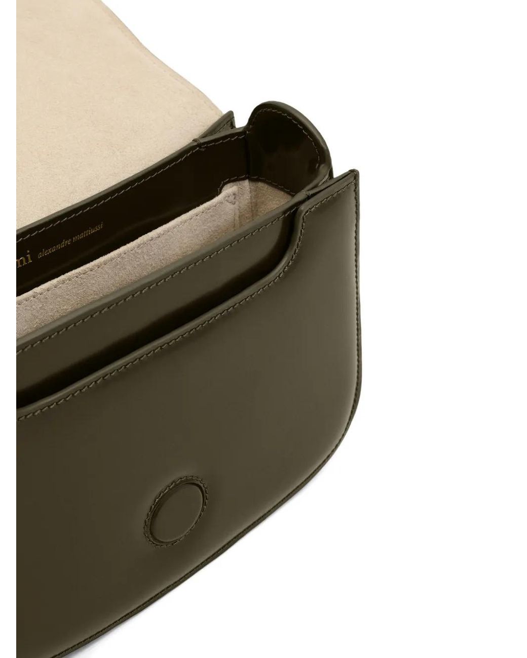 Borsa A Spalla Paris Paris di AMI in Green