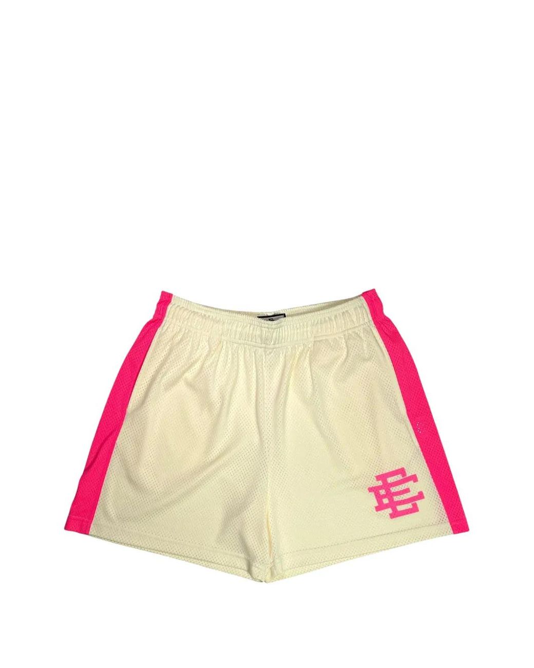 Eric Emanuel White Mesh Shorts for men
