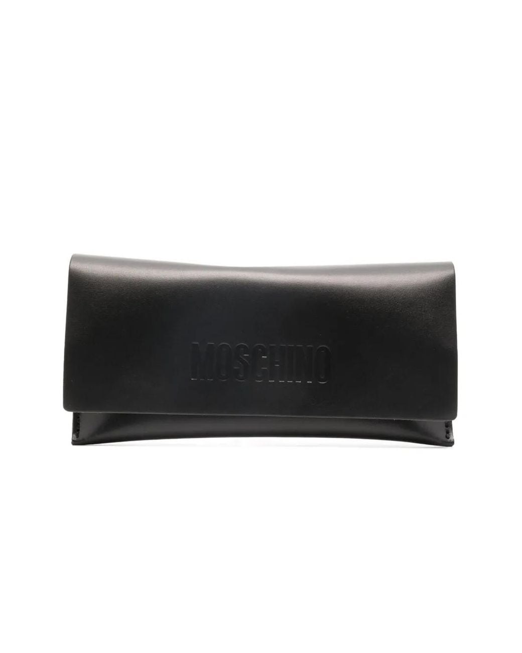 Moschino Blue Logo-Print Cat-Eye Frame Sunglasses