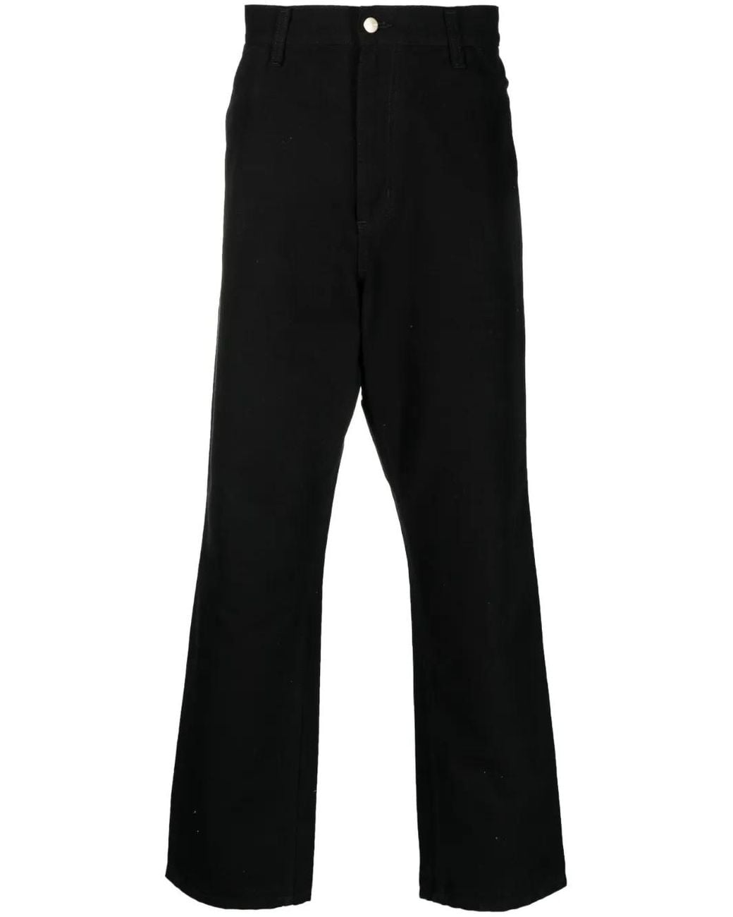 Carhartt Black Single Knee Straight-Leg Trousers for men