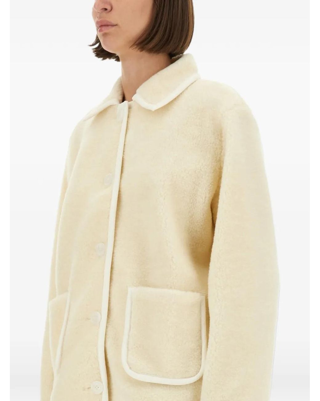 A.P.C. Natural Buttoned Jacket