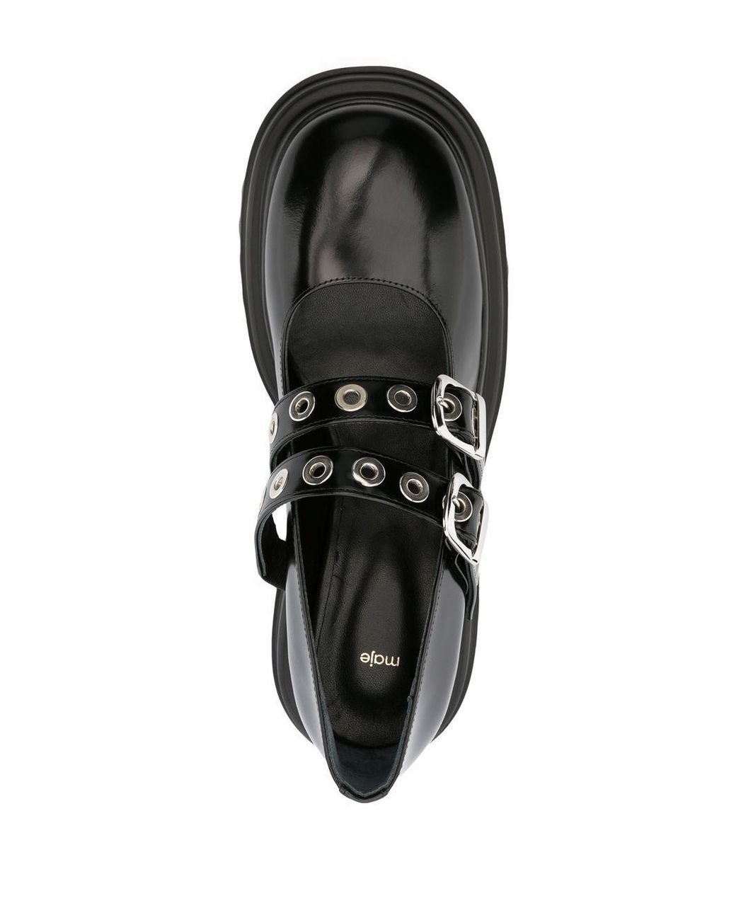 Maje Mary Jane Platform Pumps in Black Lyst Australia