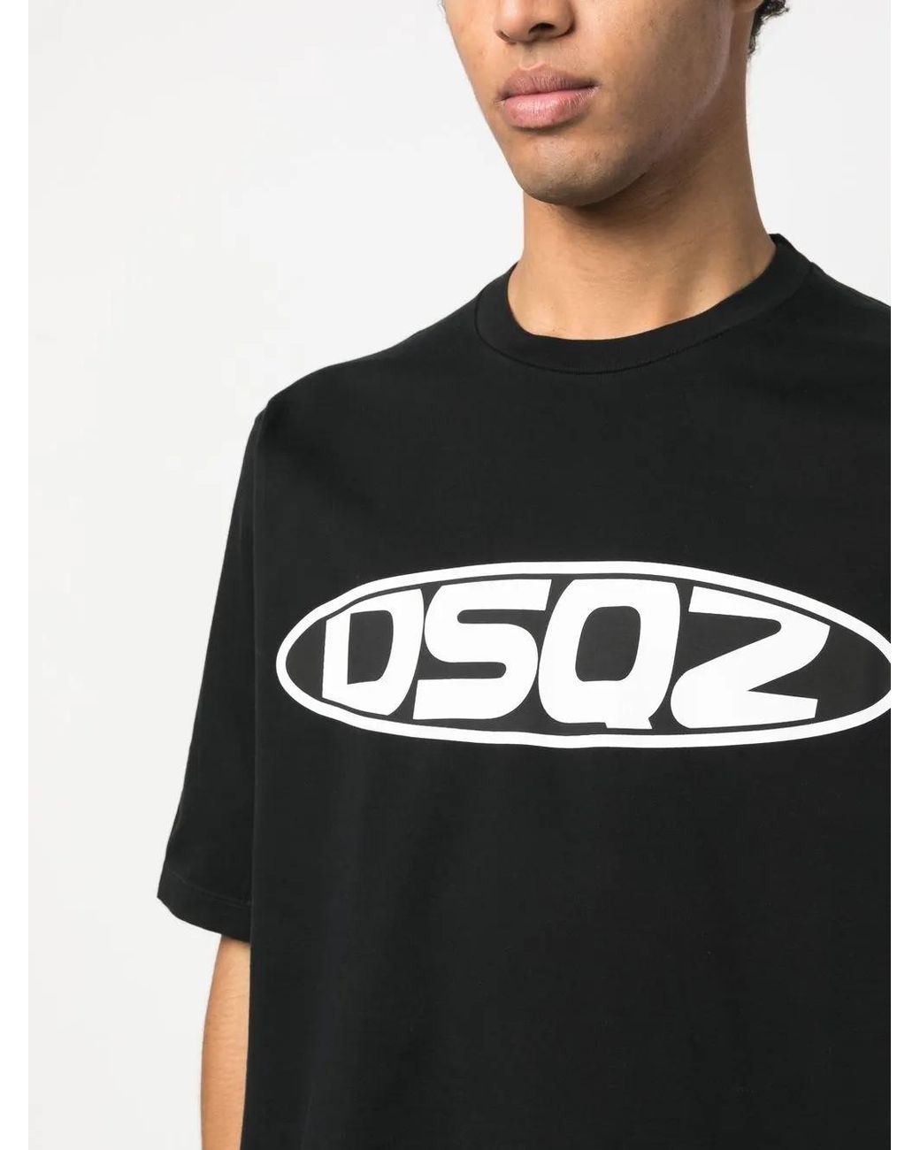 DSquared² Black T-Shirt for men