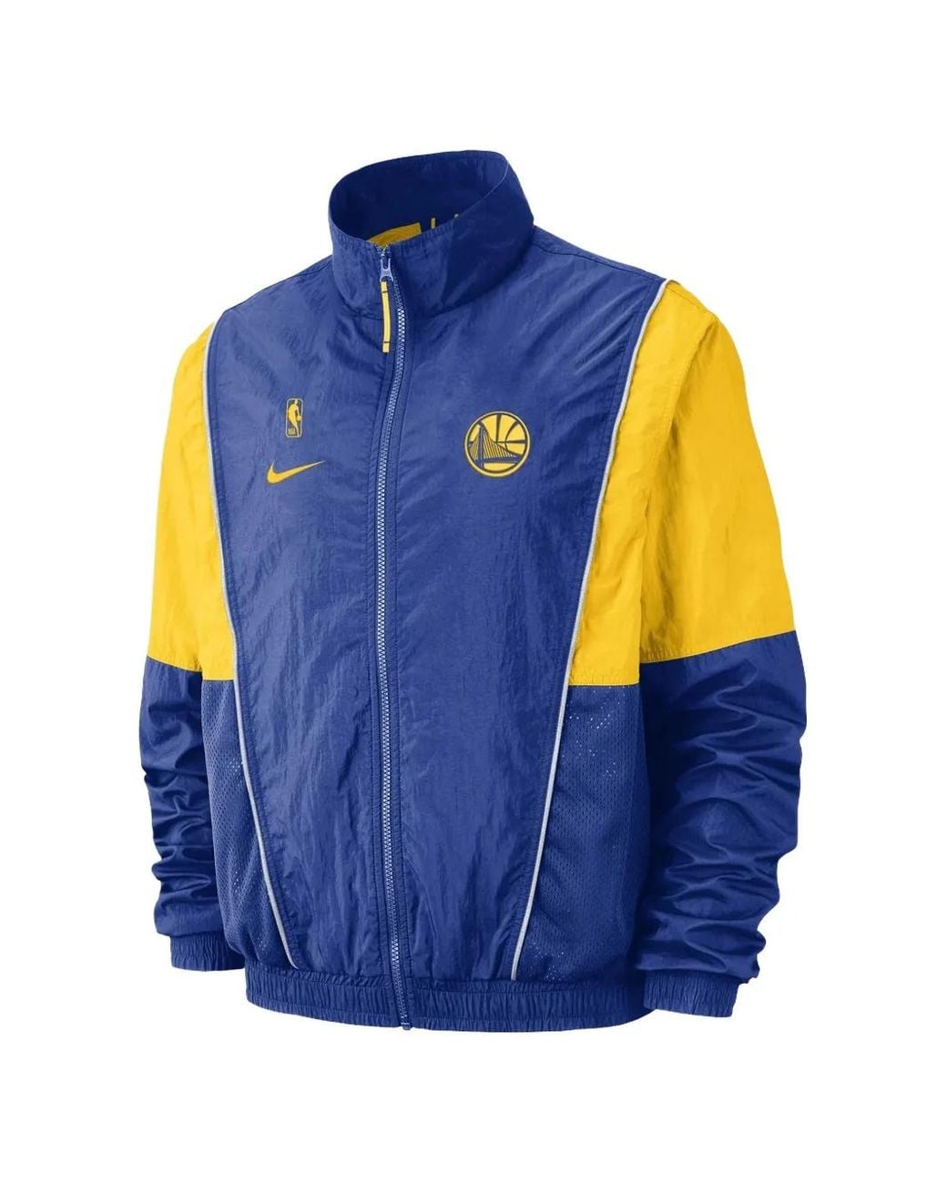 Nike Blue Nba Golden State Warriors Courtside Jacket for men