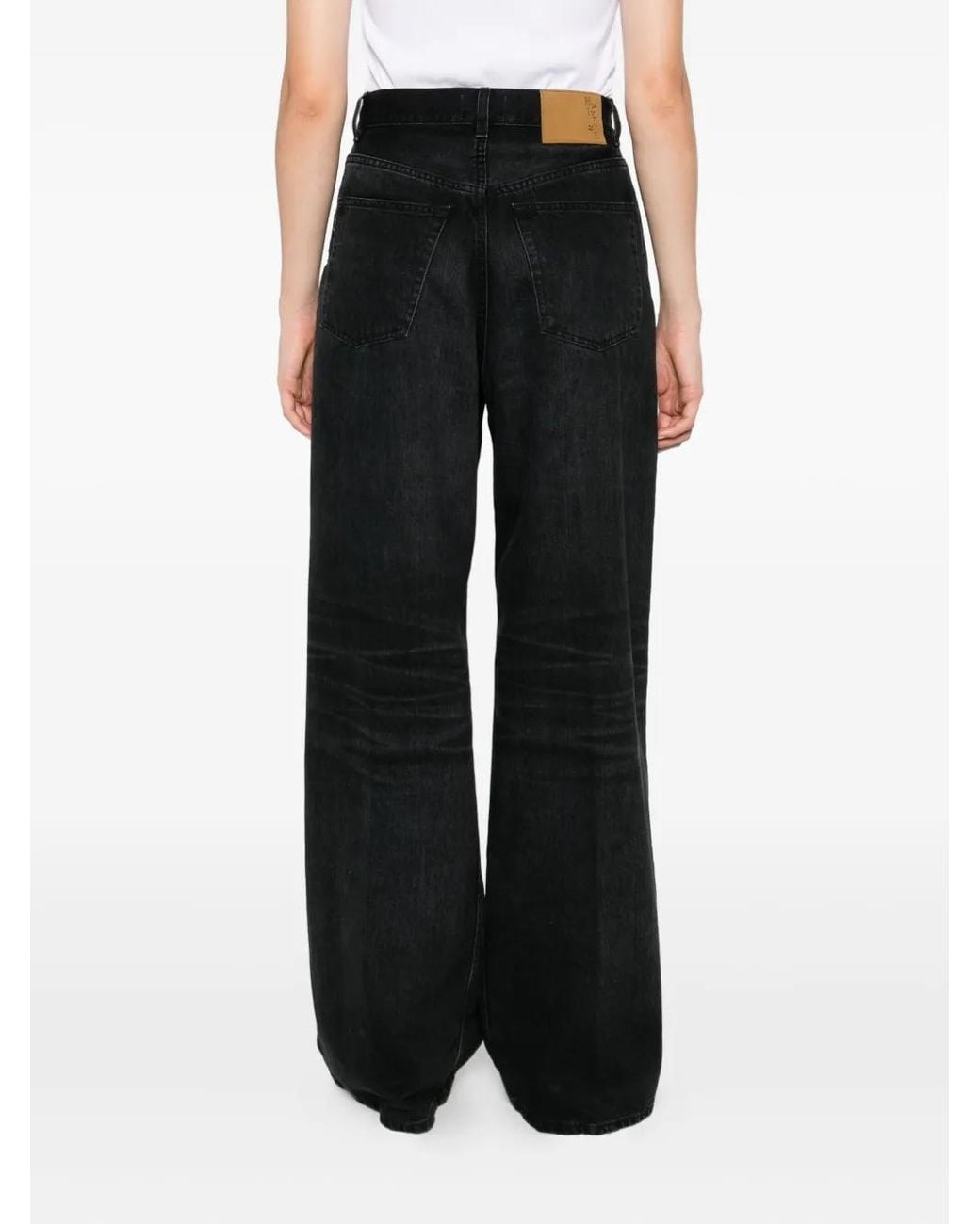 Haikure Black Jean Candy À Plis