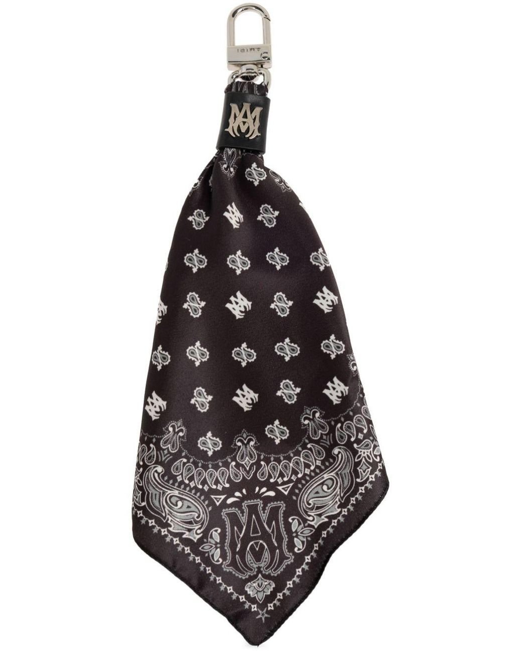 【定価4.4万】AMIRI BANDANA KEYCHAIN アミリ アミリ BANDANA KEYCHAIN バンダナ キーチェーン シルク USA製