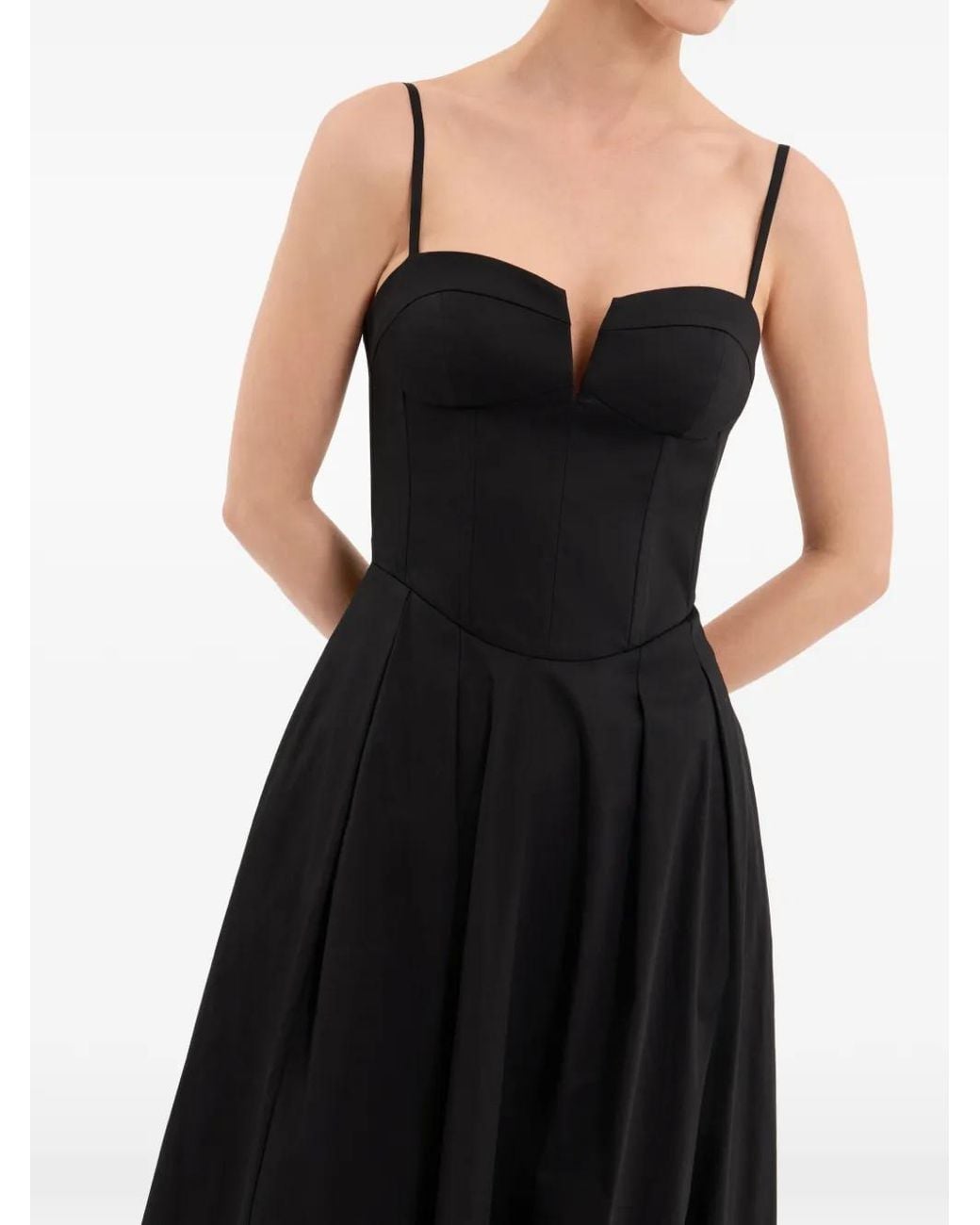 Rebecca Vallance Black Claribelle Maxi Dress