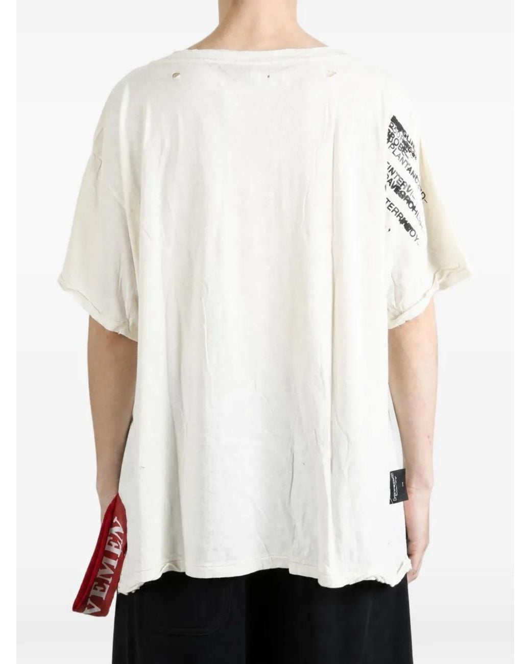 SAITOS Black Sex Pistols Patch-Detail T-Shirt