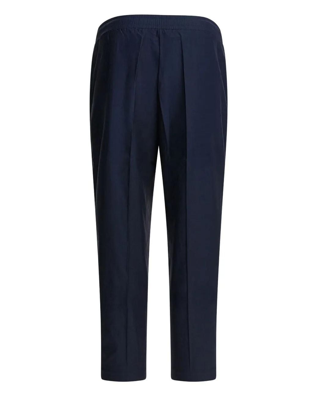 Altum Blue Drawstring-Fastening Trousers for men