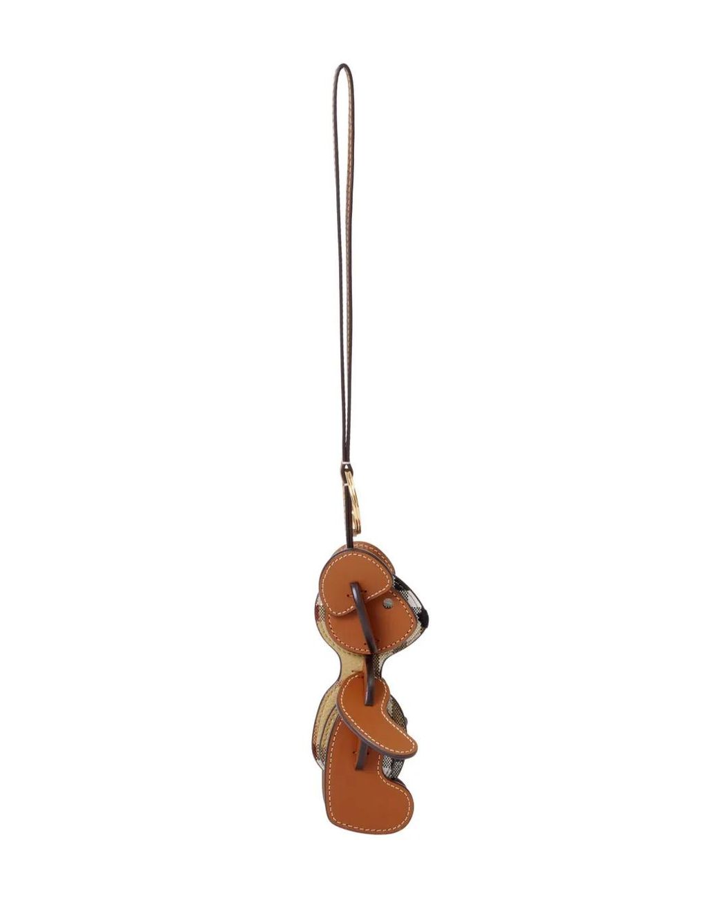 Burberry White Thomas Bear Puzzle Charm