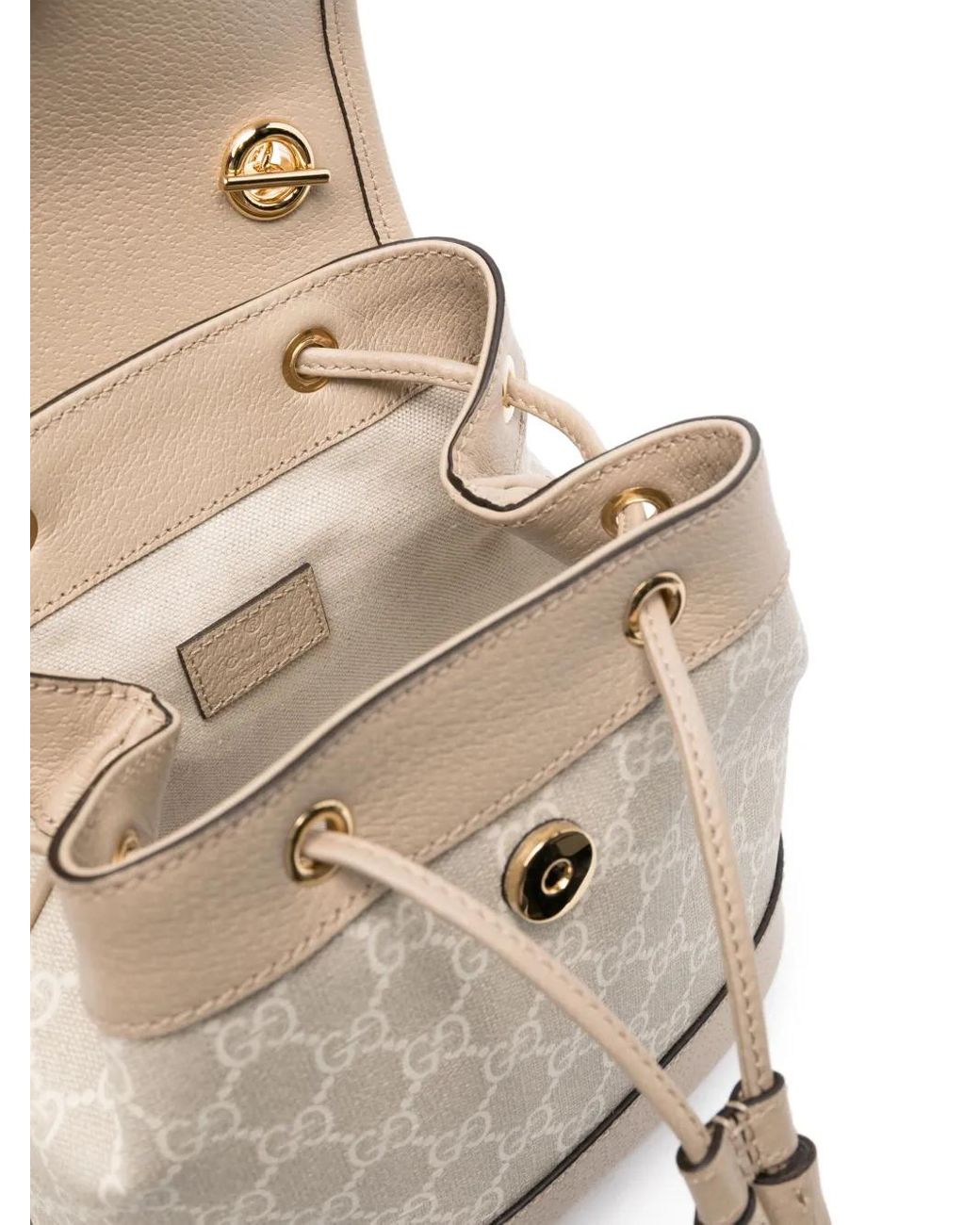 Gucci White Mini Ophidia Rucksack
