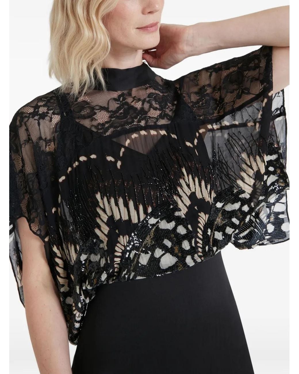 Temperley London Black Emperor Dress