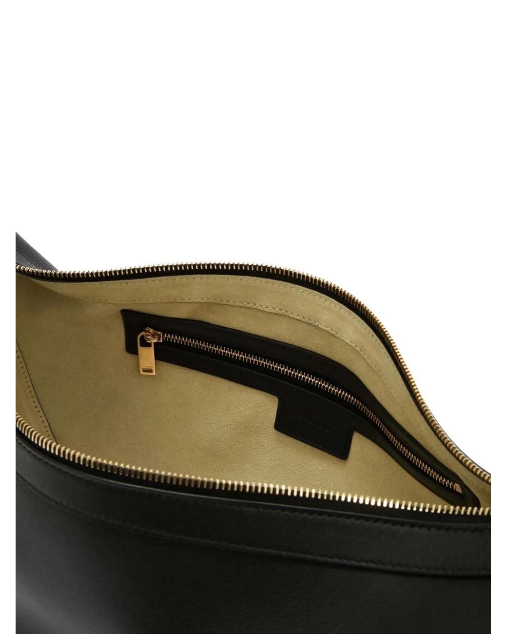 Jil Sander Black Knot Leather Shoulder Bag