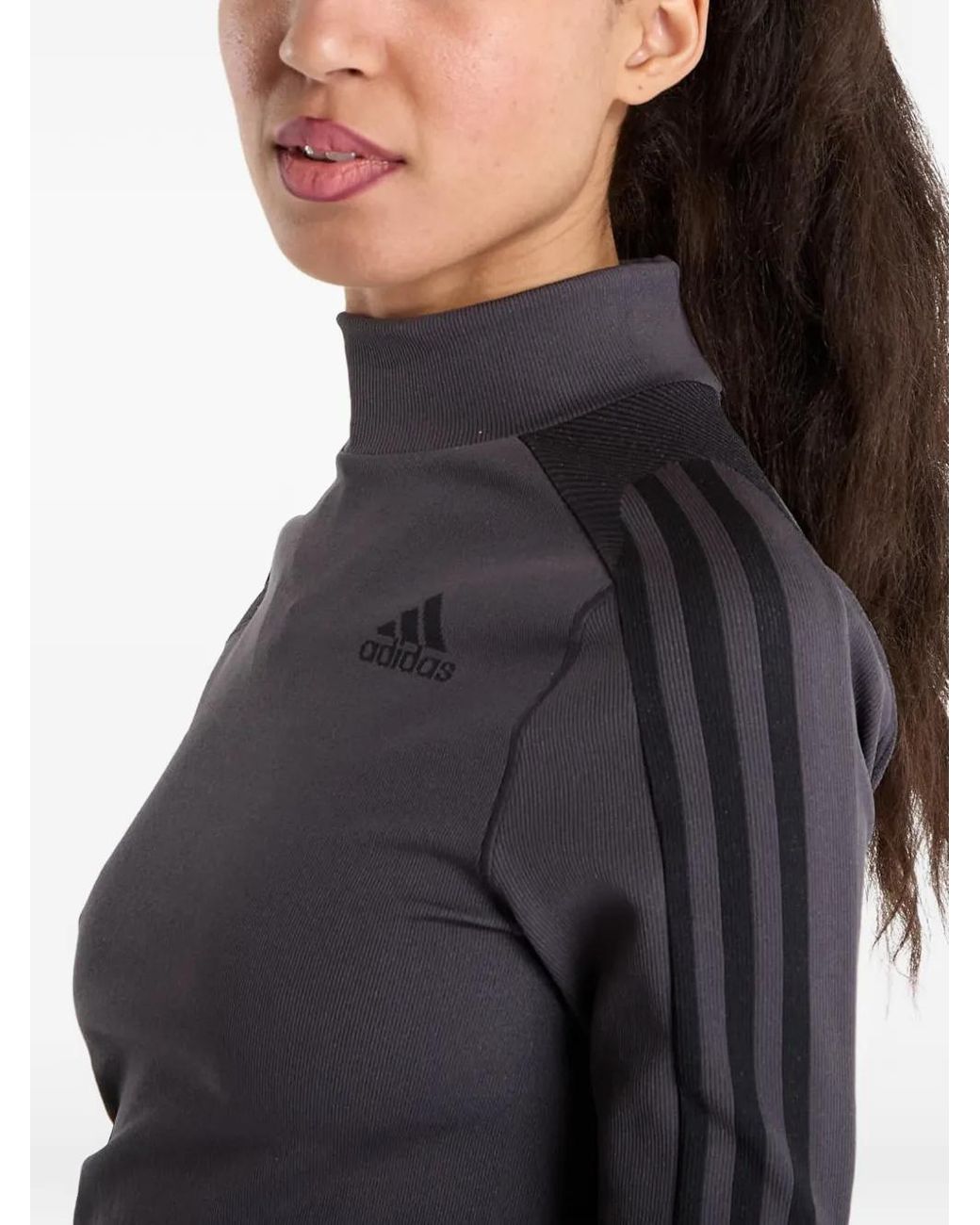 Adidas Black Long-Sleeve T-Shirt