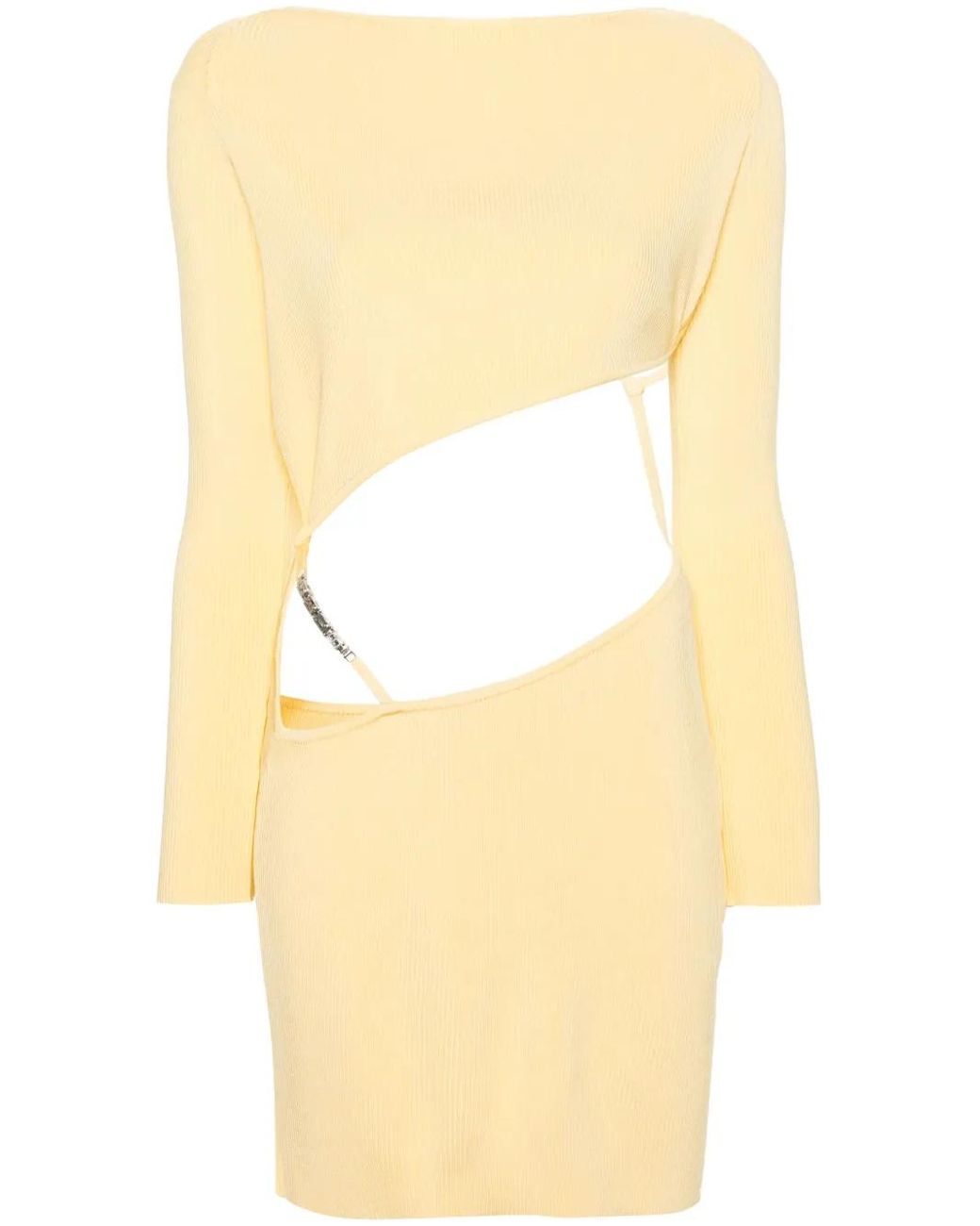 Gcds Metallic Short Asymmetric Dress
