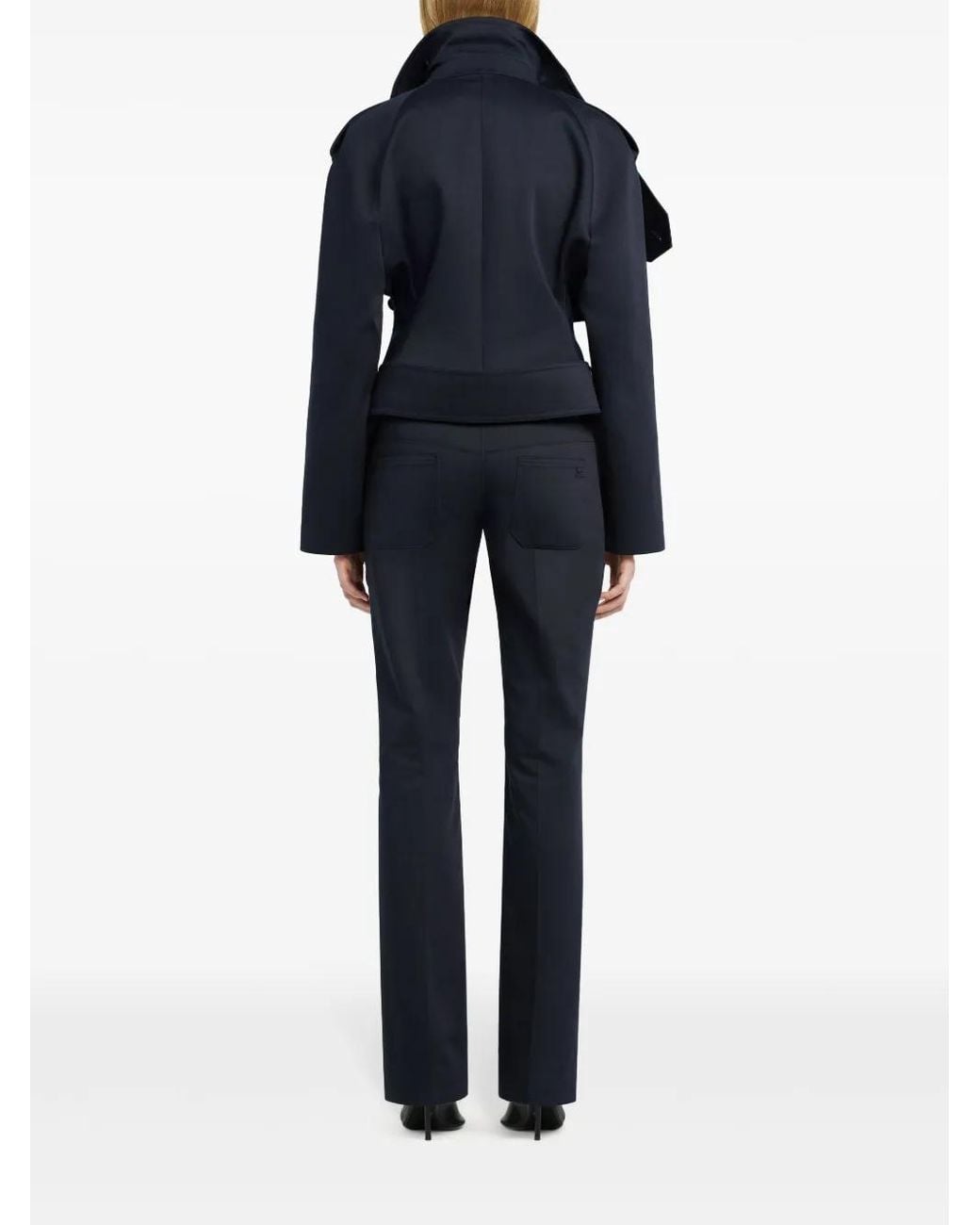 Pantalones Bootcut Courreges de color Blue