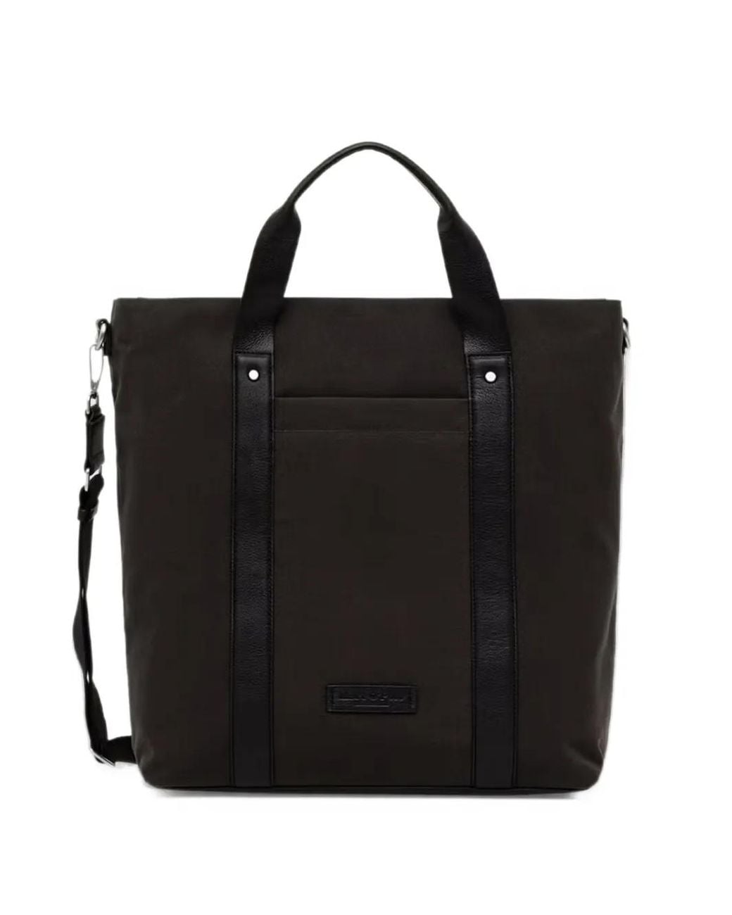 Marc O' Polo Black Grand Cabas Mari À Finitions En Cuir for men