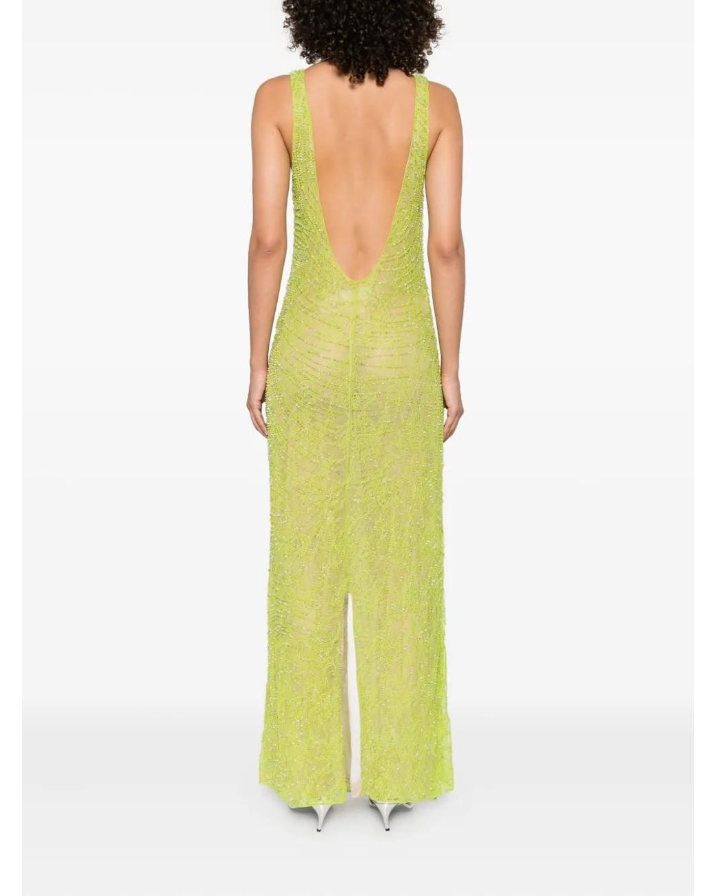 Roberta Einer Green Roma Maxi Dress