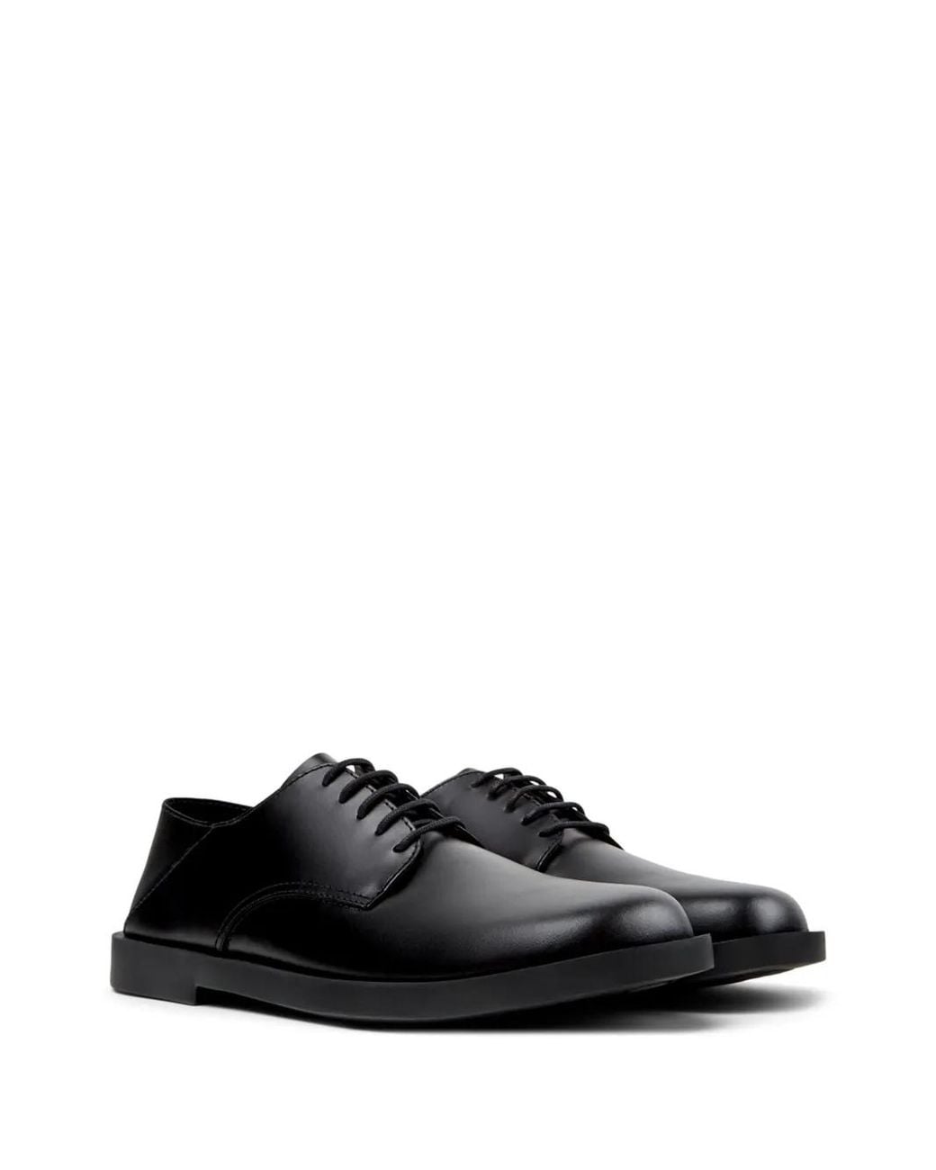 Camper Black Don Derby Shoes for men
