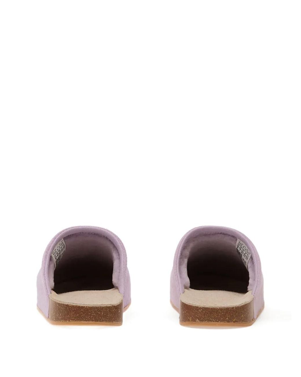 Adidas Purple Adimule Logo-Embossed Slippers