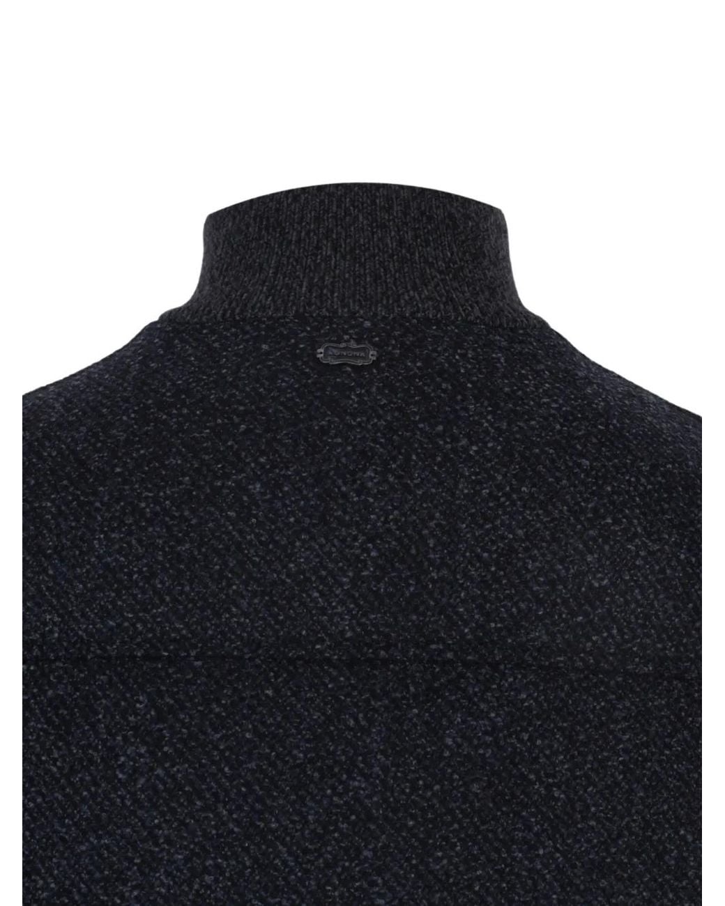 Agnona Bouclé-Weste aus Wolle in Blue für Herren