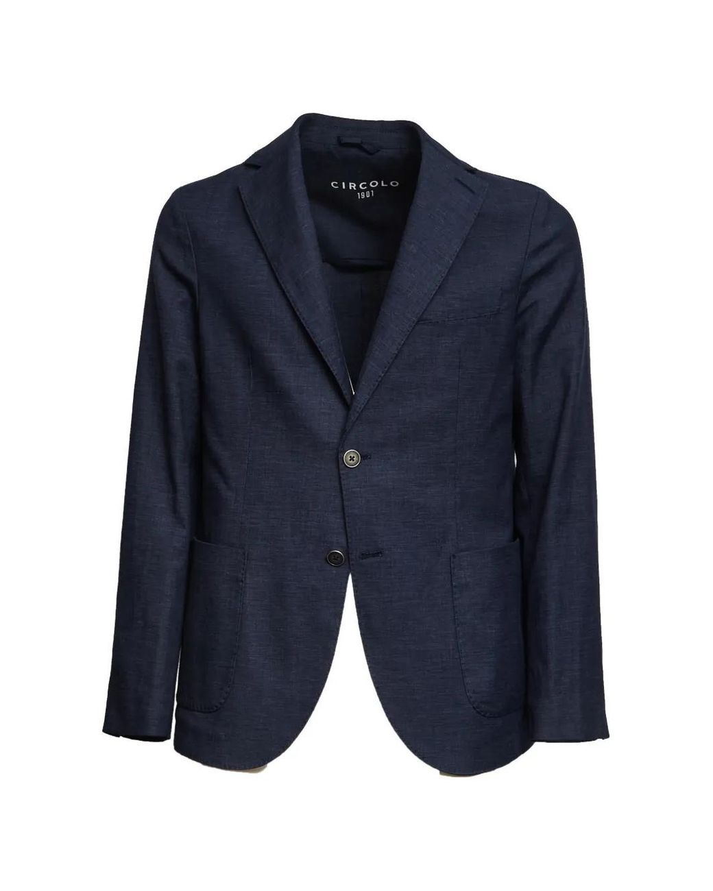 Circolo 1901 Blue Blazer À Boutonnière for men