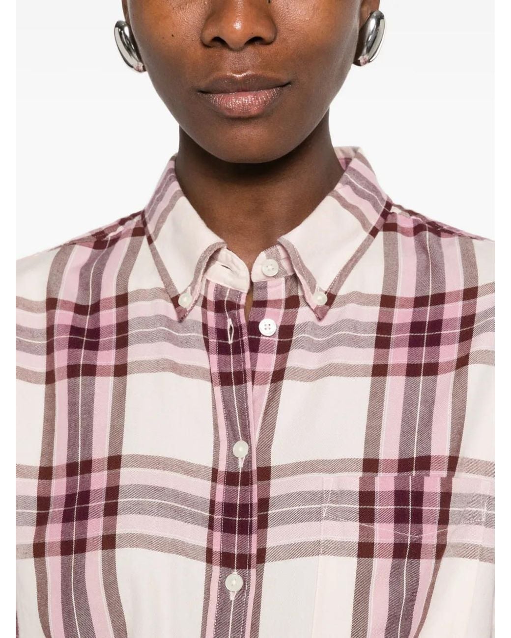 Gant Red Checked Flannel Shirt