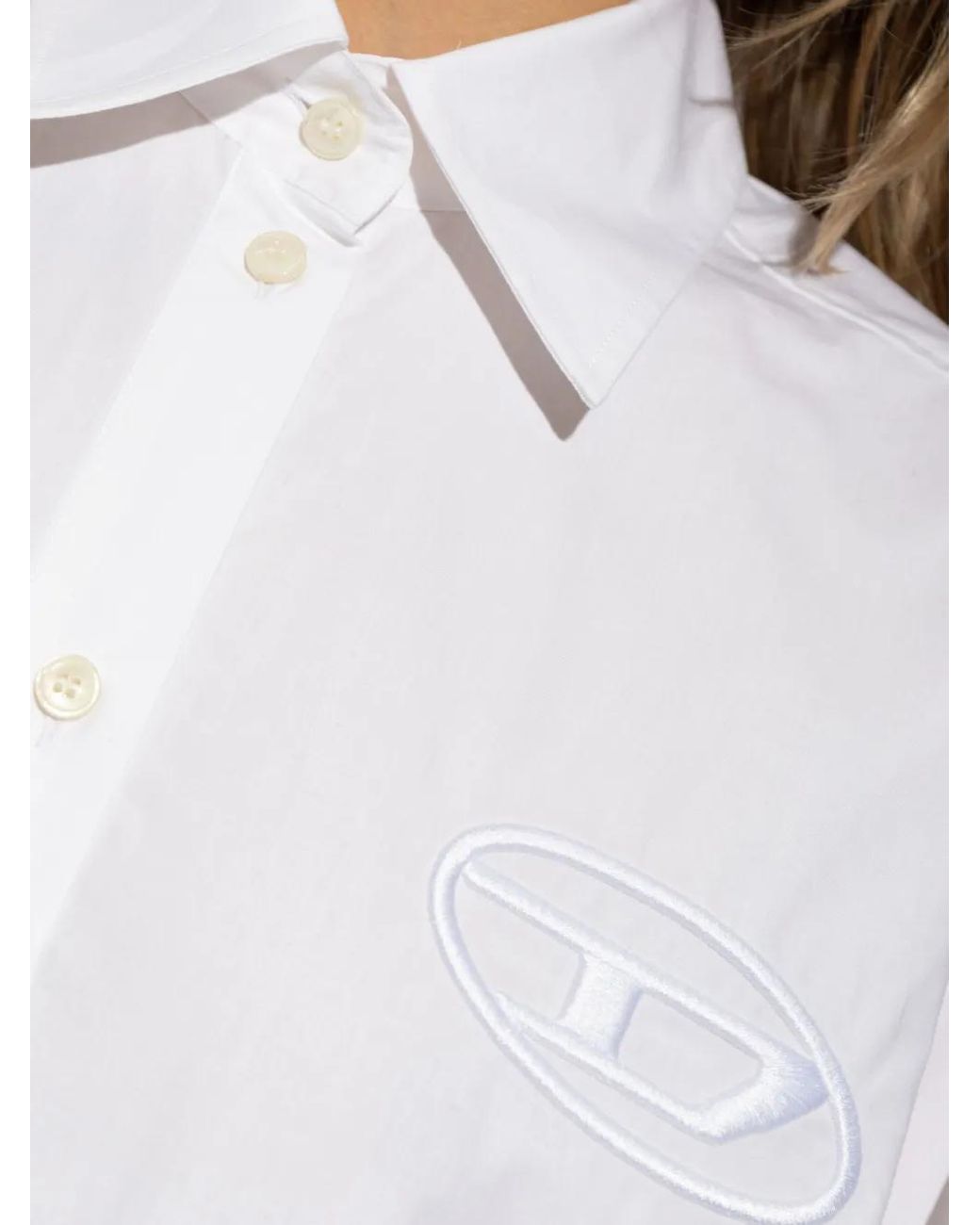 DIESEL White D-Dalis Shirt