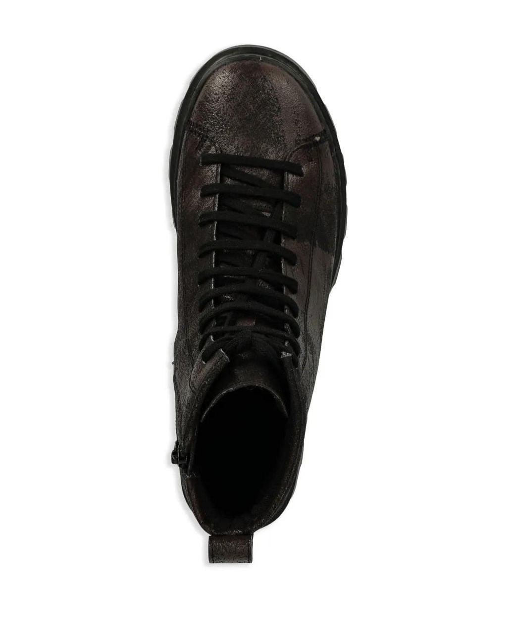 Camper Black Lace-Up Ankle Boots for men