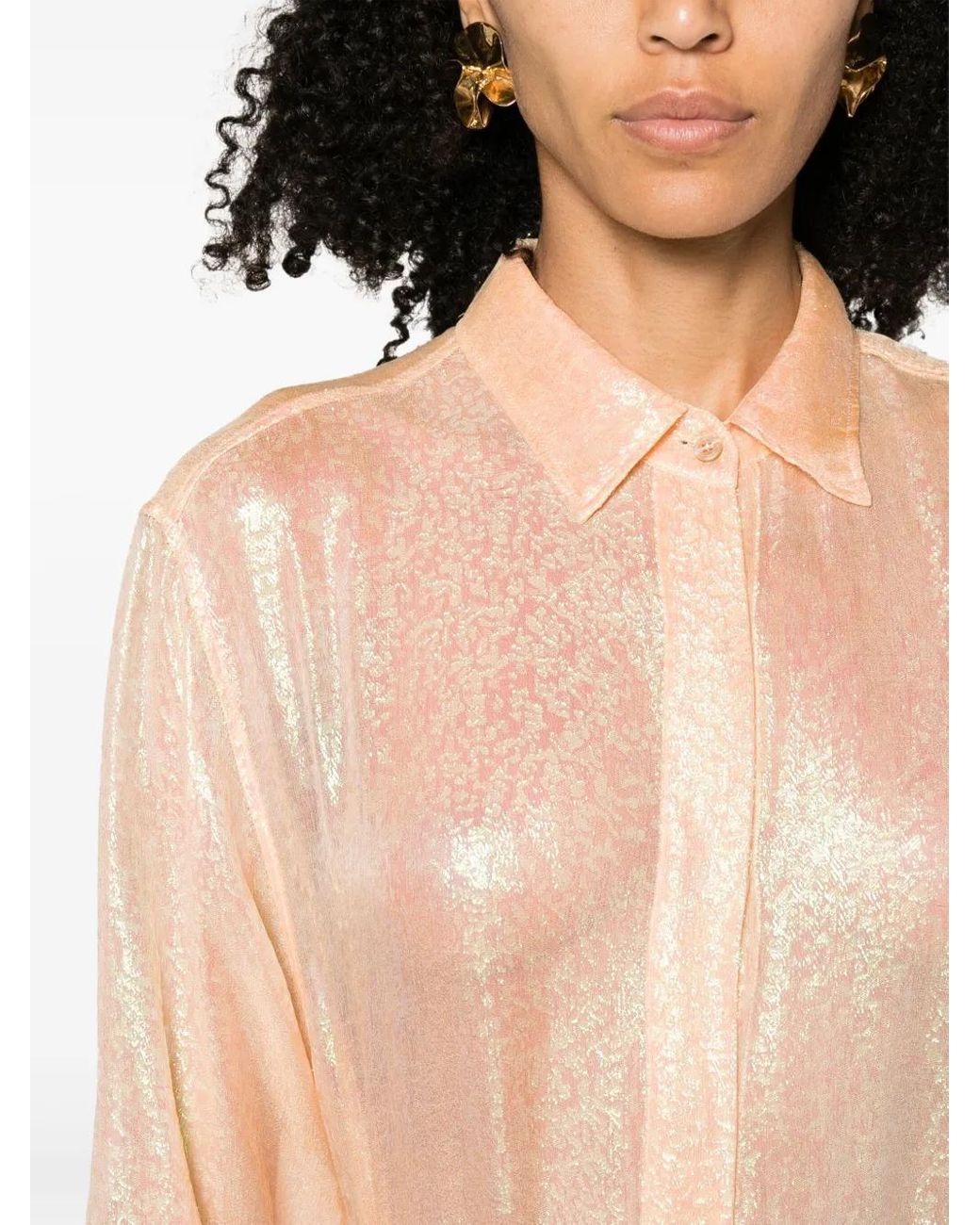 Forte_forte Natural Silk Chiffon Shirt
