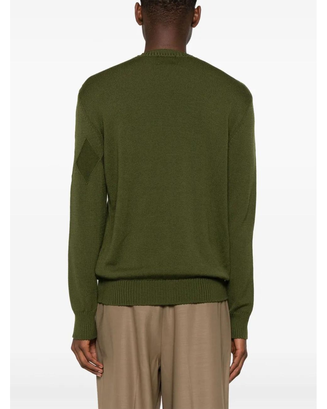Ballantyne Green Wool Sweater for men
