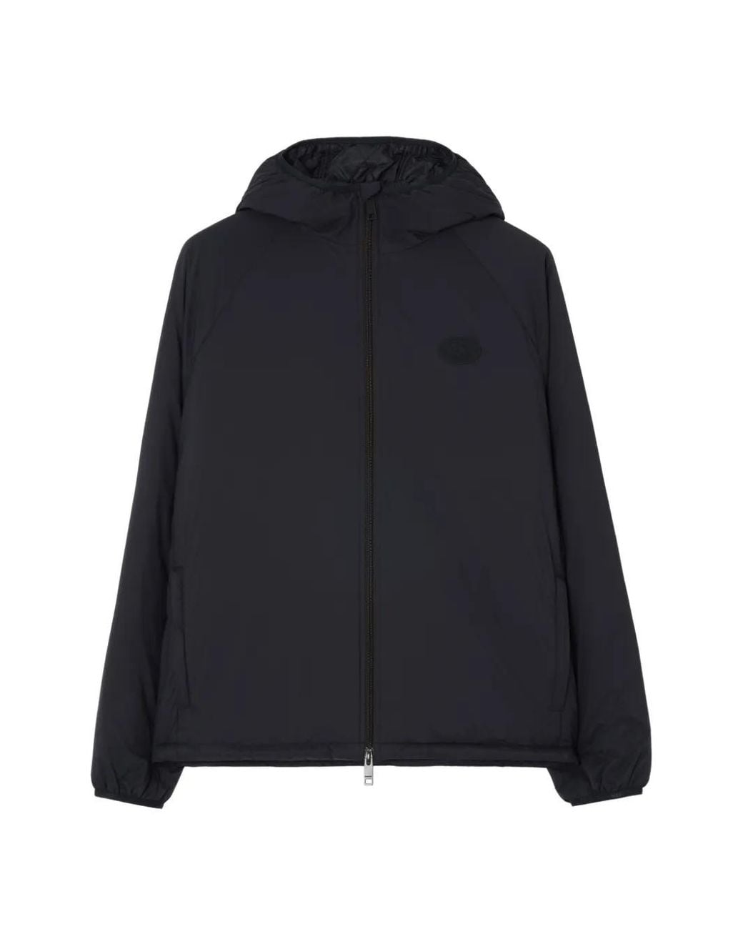 Burberry Blue Packable-Nylon Dunwich Hooded Jacket for men