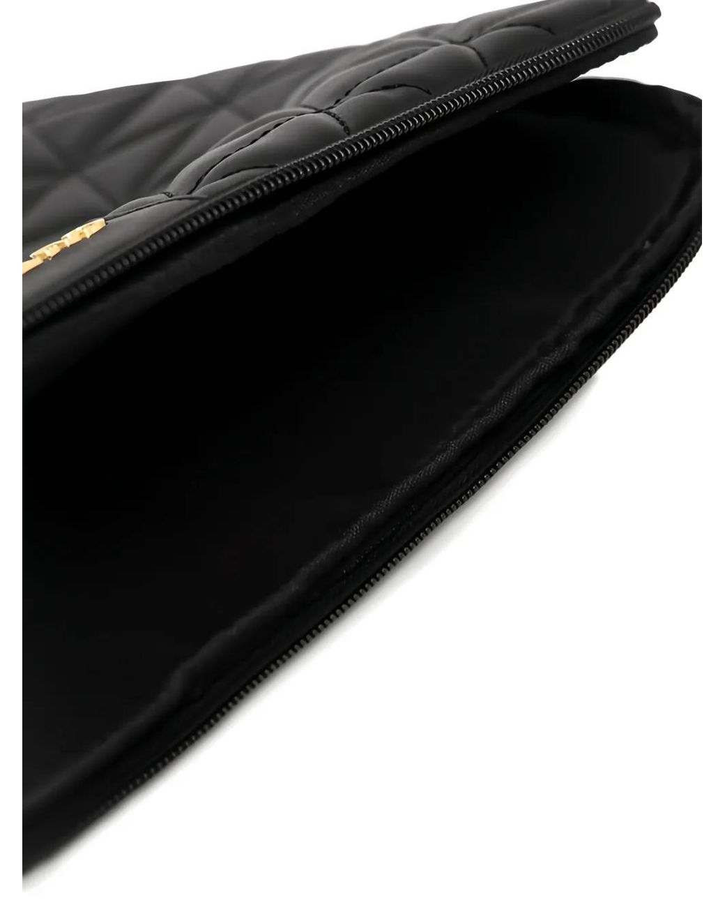 Guess Black Quilted Laptop Case