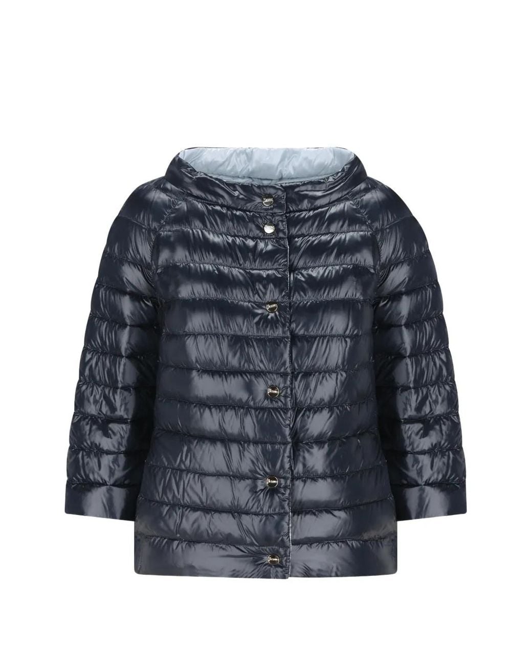 Plumífero con botones Herno de color Blue