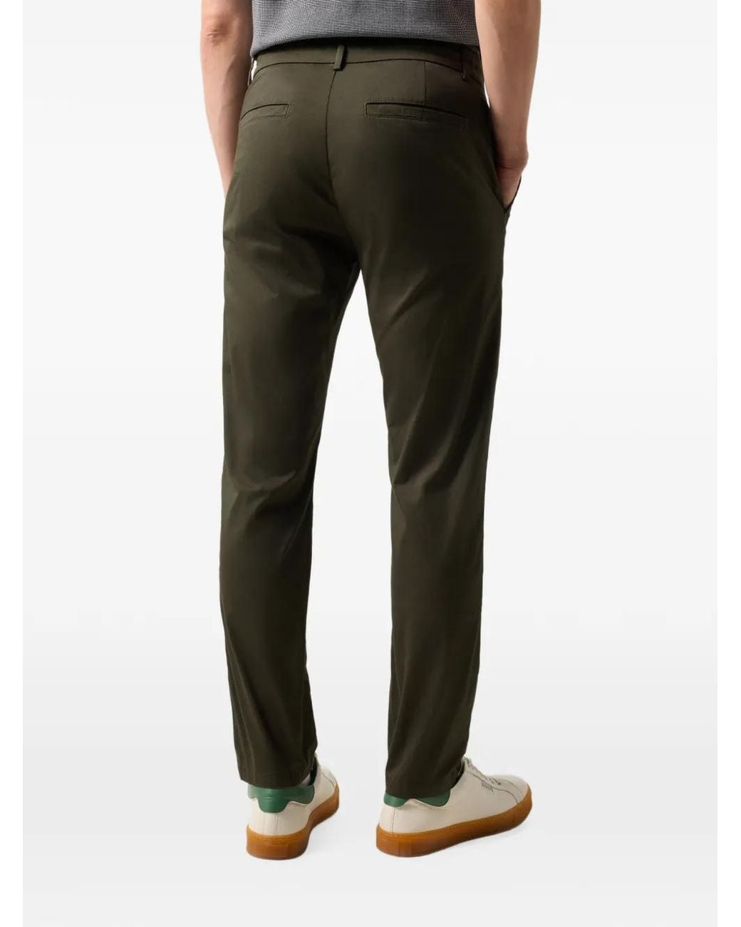 Bogner Green Riley Drawstring-Waist Straight Trousers for men