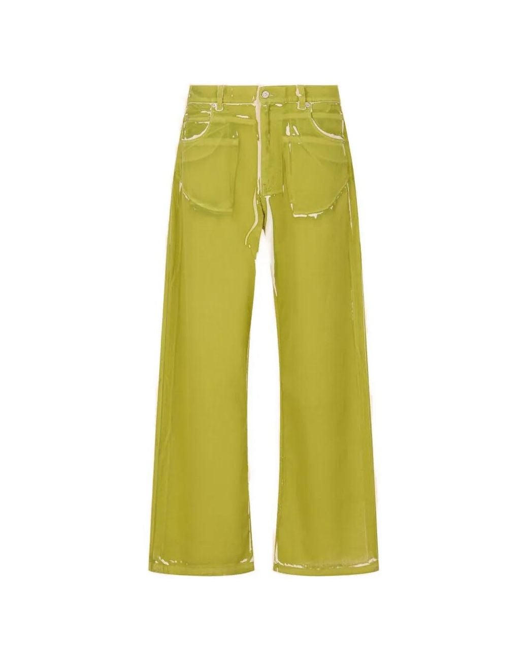 Marni Green Trousers for men