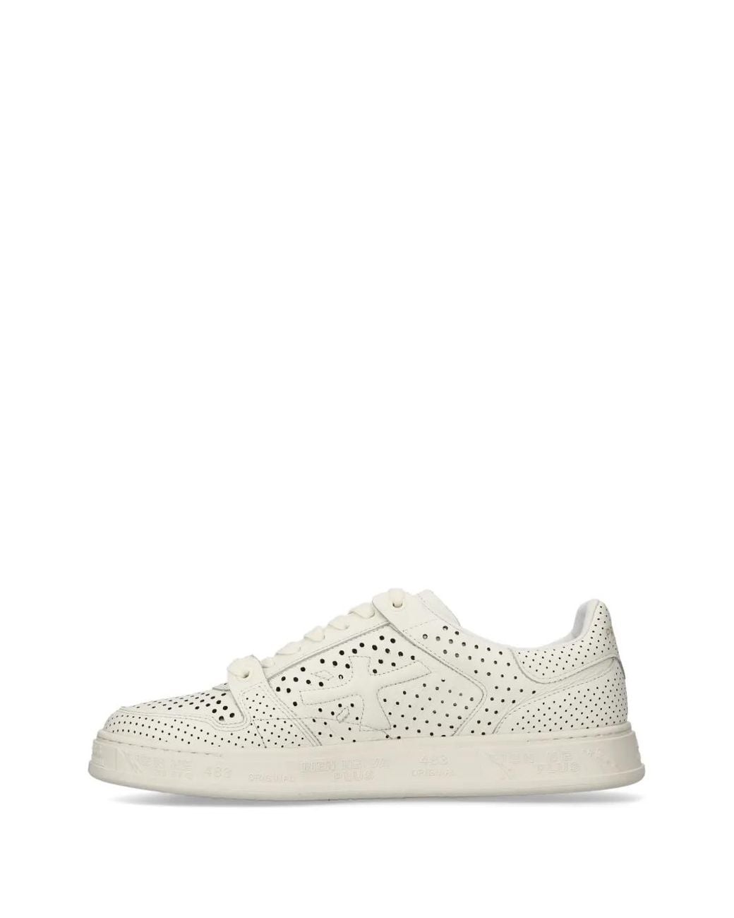 Premiata White Quinn 8252 Sneakers for men