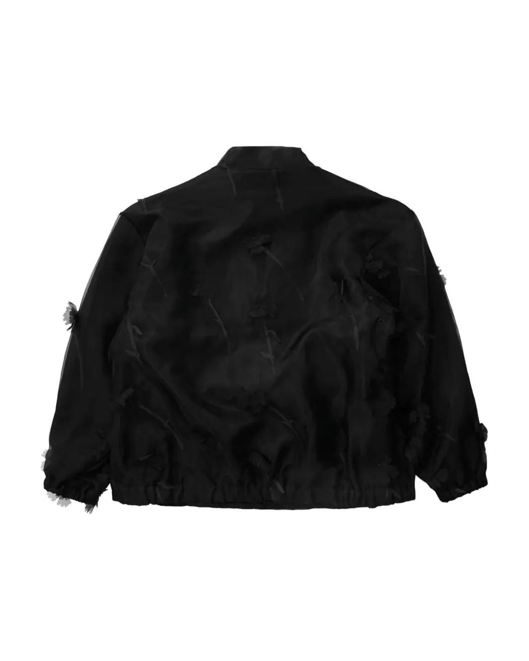 Simone Rocha Black Carnation Jacket for men