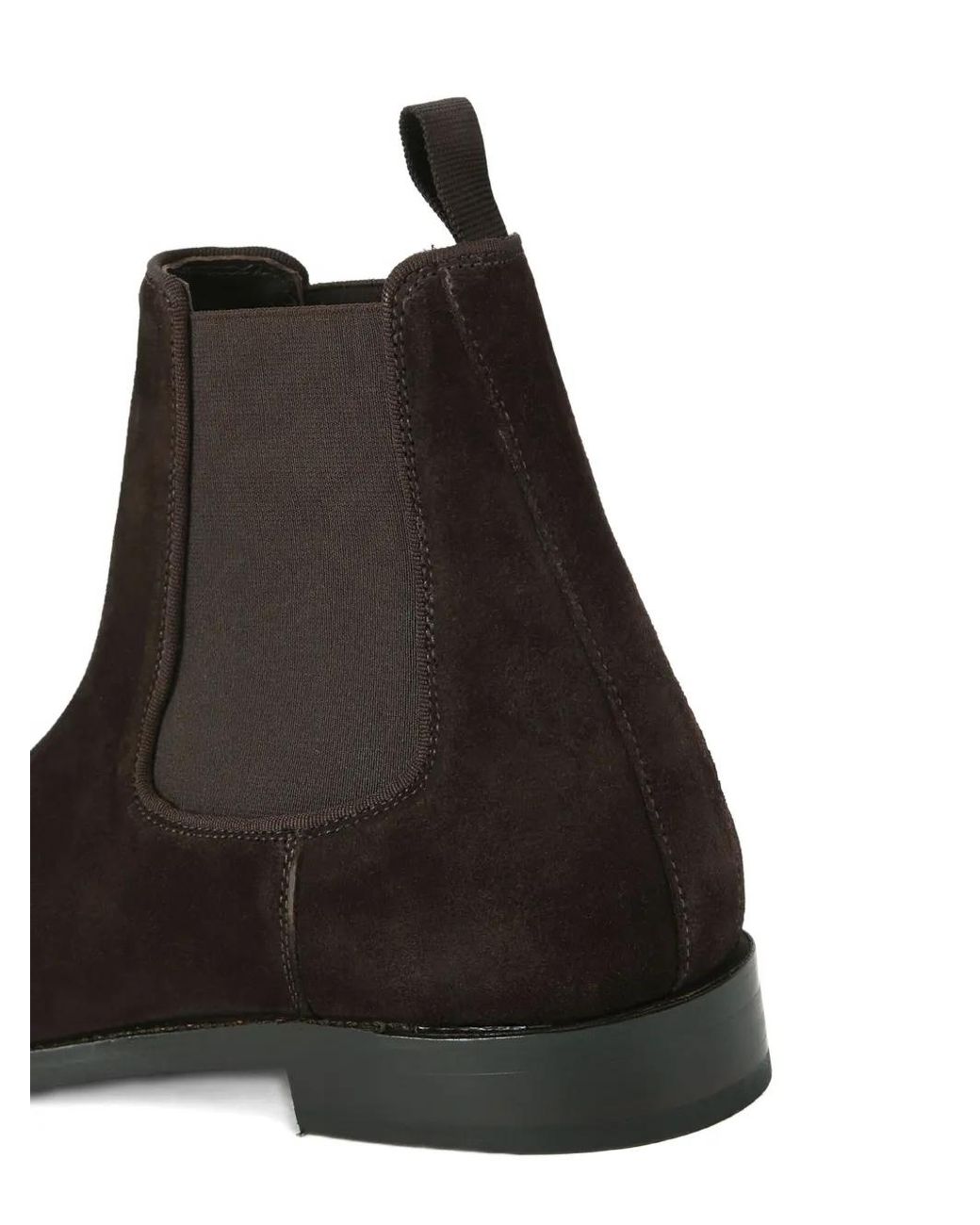 Kurt Geiger Black Sloane Suede Chelsea Boots for men