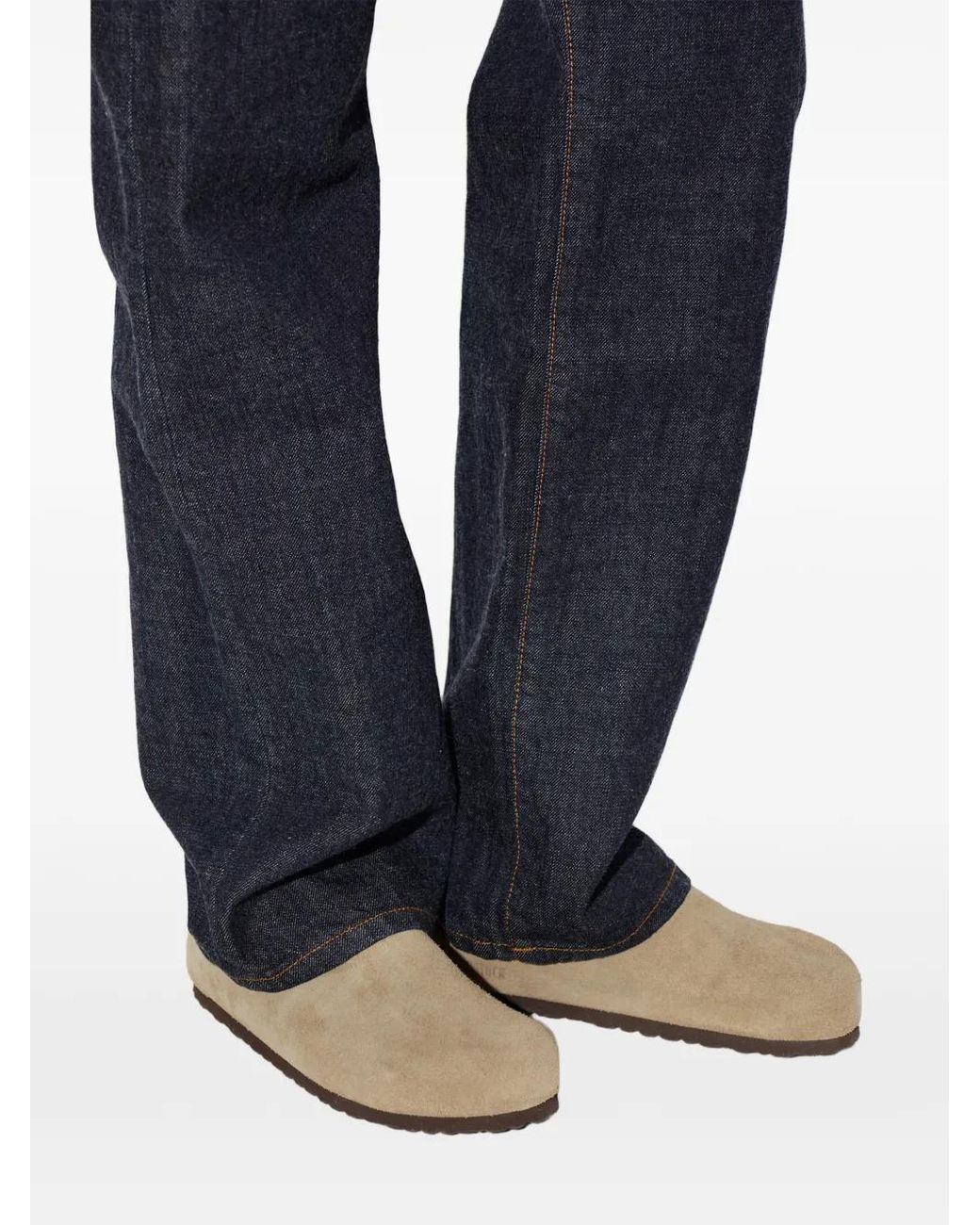 Birkenstock Gray Amsterdam Wrapped Mules