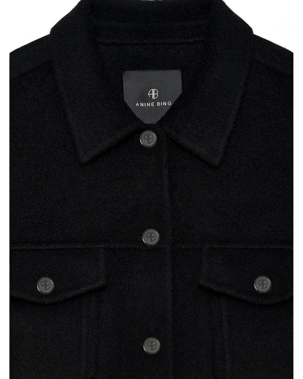 Anine Bing Black Rory Jacket